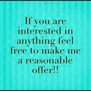 See something you like? Please make a reasonable offer 😊